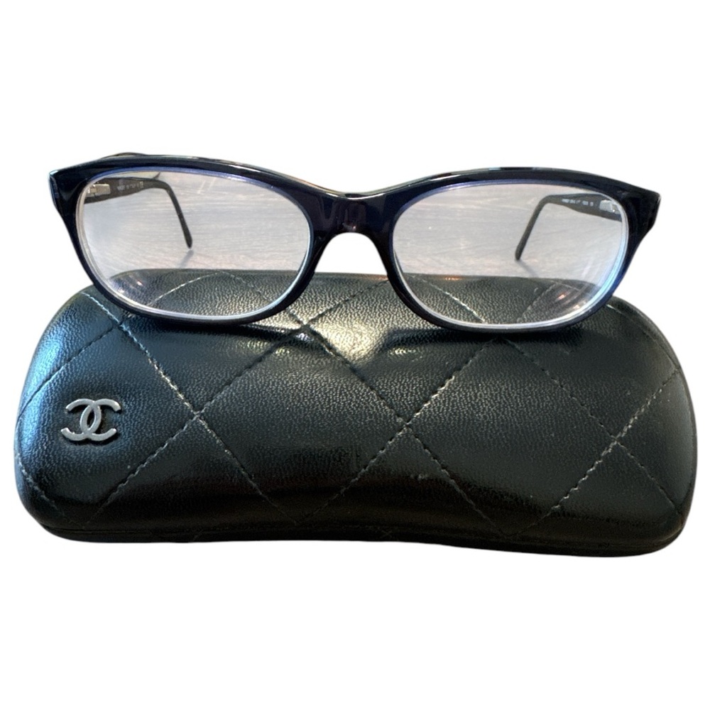 Chanel prescription frames and case